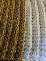 Load image into Gallery viewer, Crocheted Two Sided Dish Scrubby, cotton and wool, soft and scratchy,make dishes and cleaning easier
