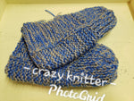 Load image into Gallery viewer, Hand Knit No Cuffs Winter Men&#39;s Slippers
