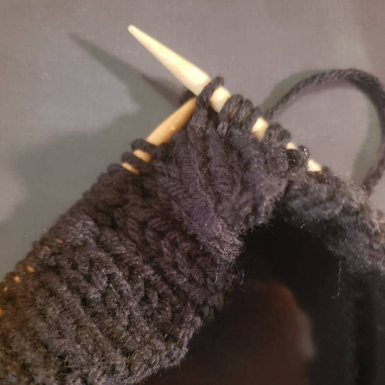 Hand Knit Handmade Ribbed Headband