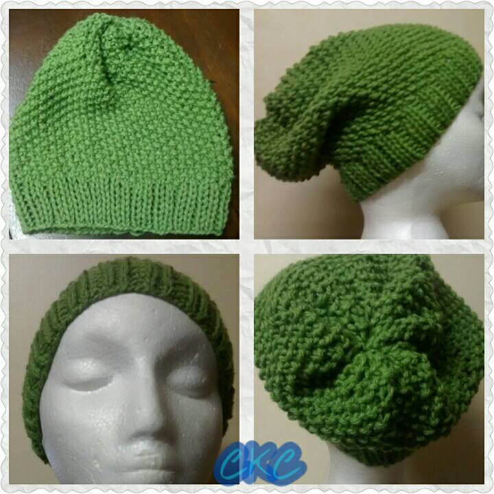 Hand Knit Knitted Winter Hat